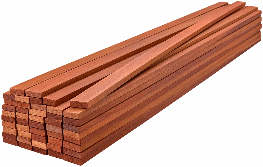 Ripas de angelim vermelho